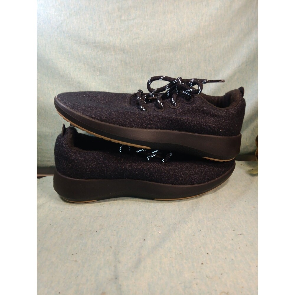 ALLBIRDS Merino Wool Runners Black/Gray ZQRx Regenerative Women's Size US 8
